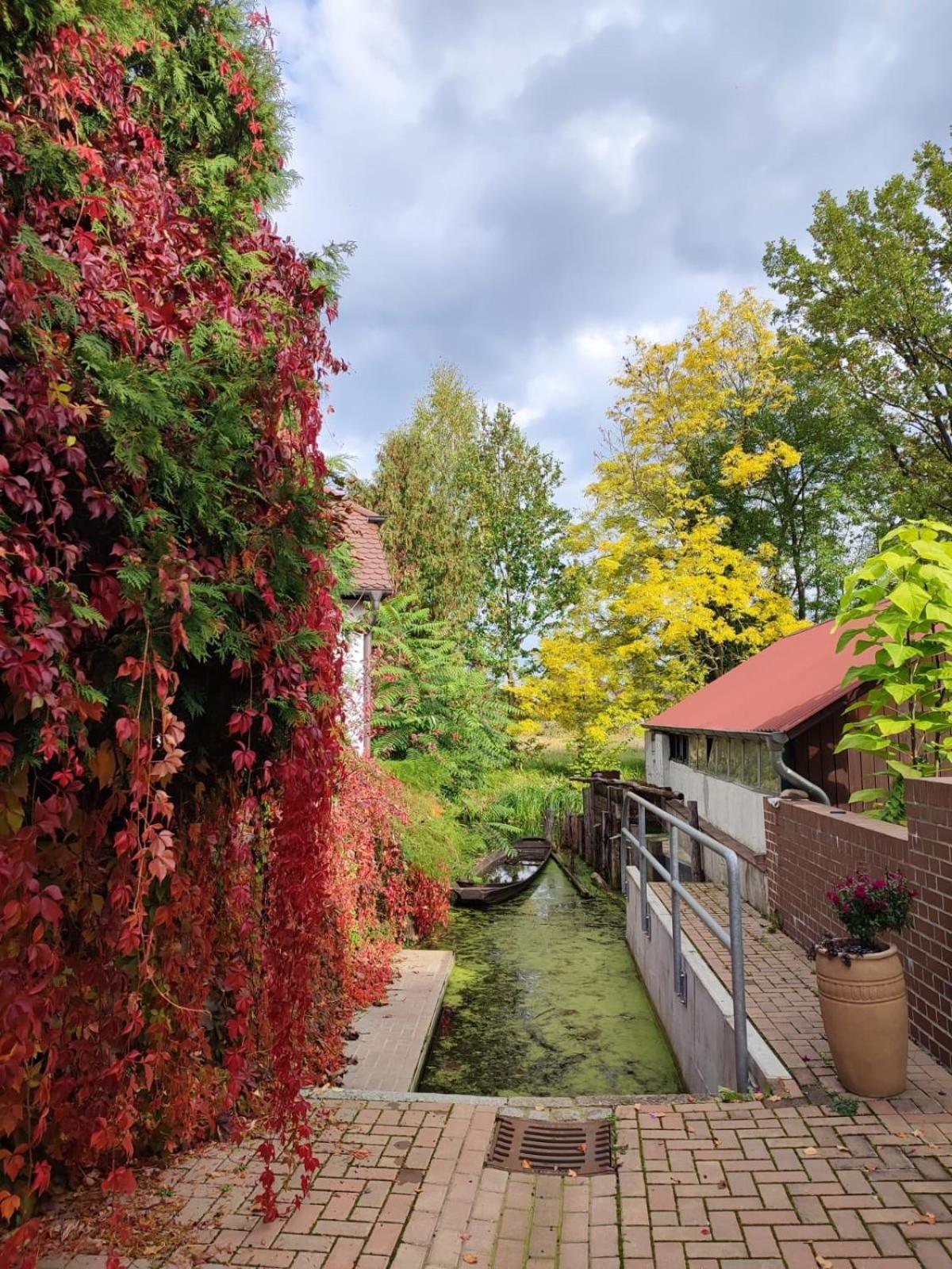 Отель Pension Am Stadtgraben Люббенау Экстерьер фото